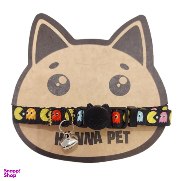 قلاده گربه حنا پت مدل پكمن QC-116 کد 21501