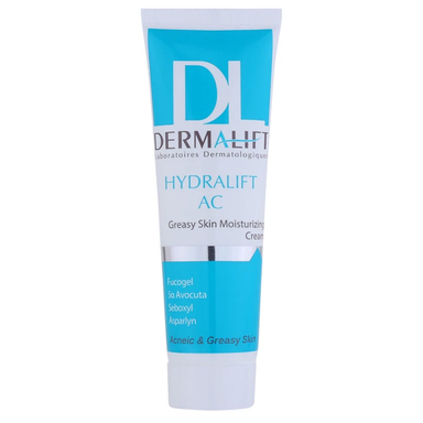 کرم مرطوب کننده پوست چرب درمالیفت مدل Hydralift AC Cream حجم 50 میلی لیتر
