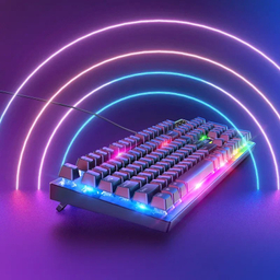 ماوس و کیبورد با سیم مخصوص بازی هوکو مدل GM18 RGB
