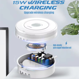 شارژر رومیزی بی سیم الدینیو مدل AW003