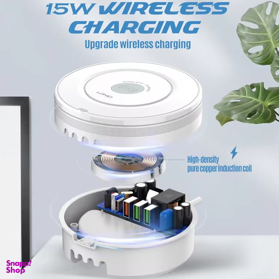 شارژر رومیزی بی سیم الدینیو مدل AW003