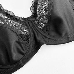 سوتین زنانه نوشه پوش کد 20408 رنگ مشکی