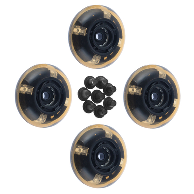 چرخ اسکیت LED دار مدل 70mm بسته 4 عددی