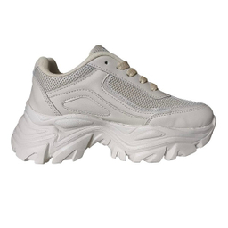 کفش راحتی زنانه مدل نگین دار کد 428 رنگ کرم