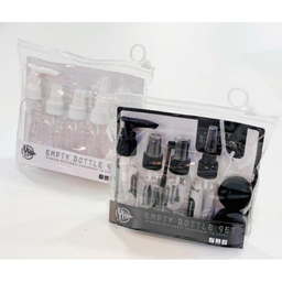 ست آرایشی بهداشتی مسافرتی 8 تکه کد 9802 رنگ مشکی