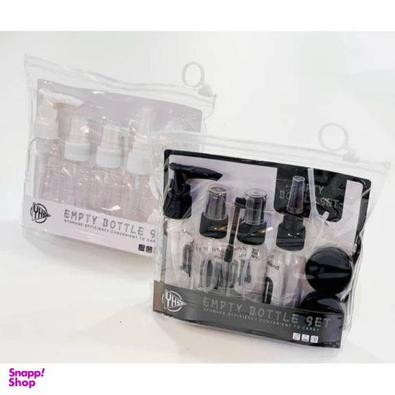 ست آرایشی بهداشتی مسافرتی 8 تکه کد 9802 رنگ مشکی