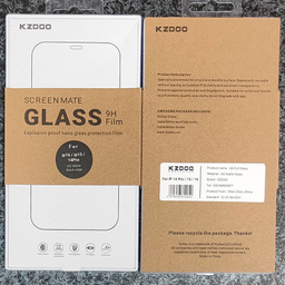 محافظ صفحه نمایش مات کی -زد دوو مدل AG-Matte-k مناسب برای گوشی موبایل اپل iPhone 16/ 15/ 14 Pro