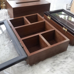 باکس پذیرایی چوبی رایکا مدل کبریتی کد 9252