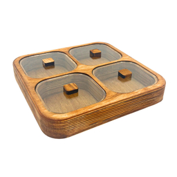 اردو خوری مدل چوبی درب  دار کد OD184