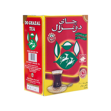 چای شکسته دو غزال مدل ساده وزن 500 گرم