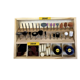 سری فرز انگشتی زیدار کد 20508 مجموعه ۱۰۰ عددی