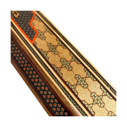 قاب قلمزنی خاتم کاری نفیس ابعاد 102×62 سانتی متر