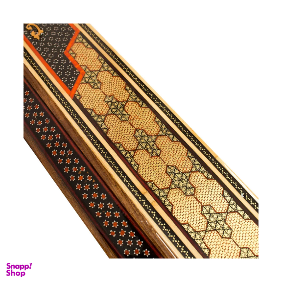 قاب قلمزنی خاتم کاری نفیس ابعاد 102×62 سانتی متر