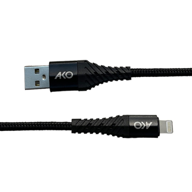 کابل دیتا USB به Lightning آکو مدل AC-10 طول 1 متر