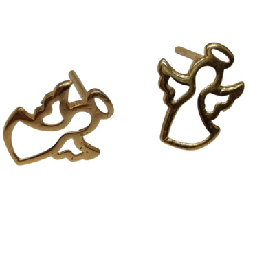 گوشواره طلا 18 عیار زنانه مدل فرشته