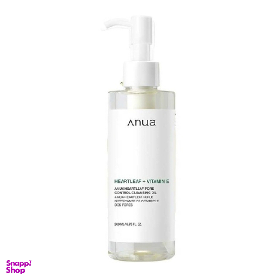 روغن پاک کننده صورت آنوا مدل Heartleaf کد 501 حجم 200 میلی لیتر