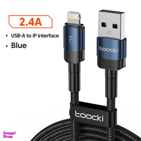 کابل تبدیل USB به Lightning توکی مدل TQ-X12 طول 1 متر