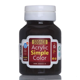 رنگ اکریلیک سوداکو مدل ساده حجم 125 میلی لیتر