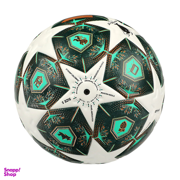 توپ فوتبال مدل چمپیونزلیگ چرمی 2025