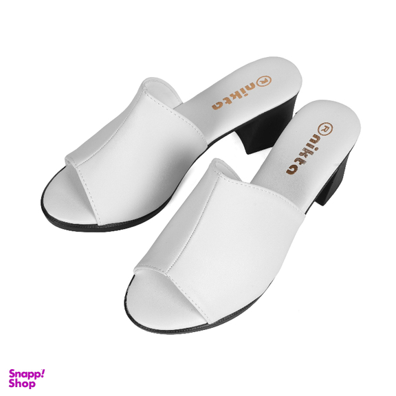 صندل زنانه نیکتا مدل آترین رنگ سفید