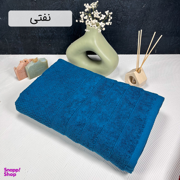 حوله حمام دنیز طرح پینار سایز 100×155 سانتی متر