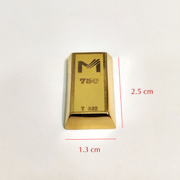 شمش طلا 18 عیار کاپانی کد KC016