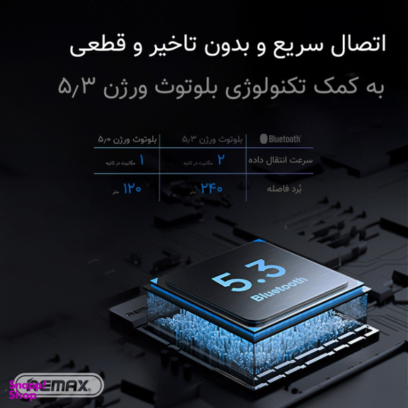 هدفون بلوتوثی ریمکس مدل GameBuds G6