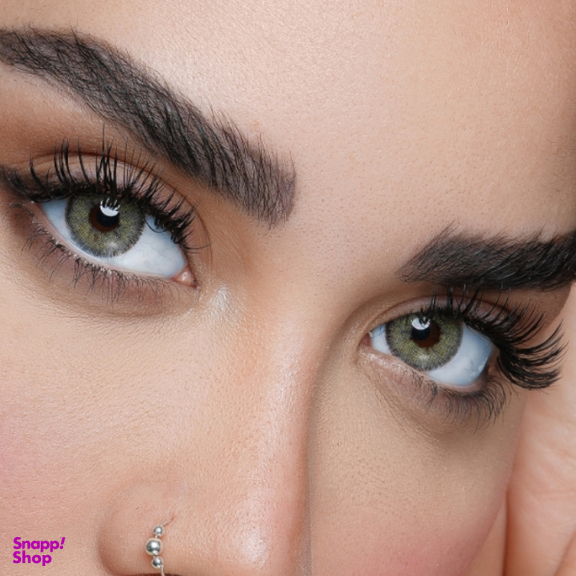 لنز رنگی بیوتی کد SDA31 شماره 16 رنگ سبز گرافیتی