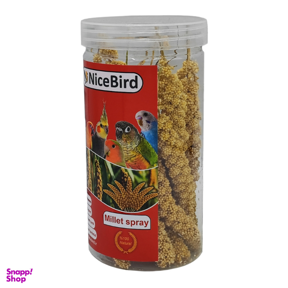 ارزن خوشه ای پرندگان نایس برد مدل استاندارد وزن 150 گرم