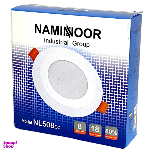 پنل ال ای دی 8 وات نامین نور مدل NL508