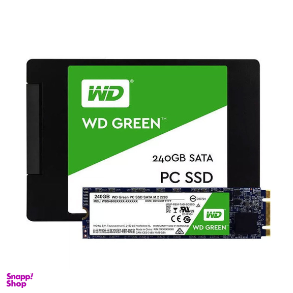 حافظه SSD اینترنال وسترن دیجیتال مدل Green WDS240G3G0A