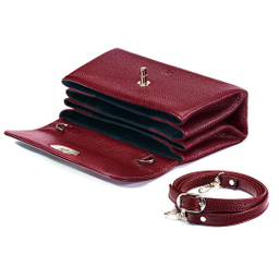 کیف دوشی زنانه نوین چرم مدل دلنیا کد LHB5016