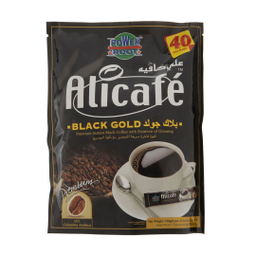 پودر قهوه علی کافه مدل Black Gold وزن 2٫5 گرم بسته 40 عددی