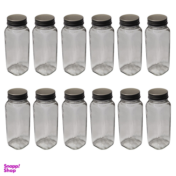 جا ادویه مدل مکارتی چارگوش کد 2 مجموعه 12 عددی