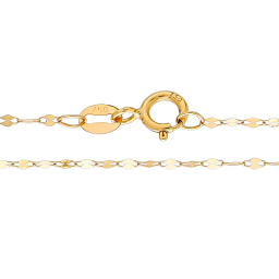 زنجیر طلا 18 عیار زنانه میلی گالری مدل پفکی لوکس کد MT931