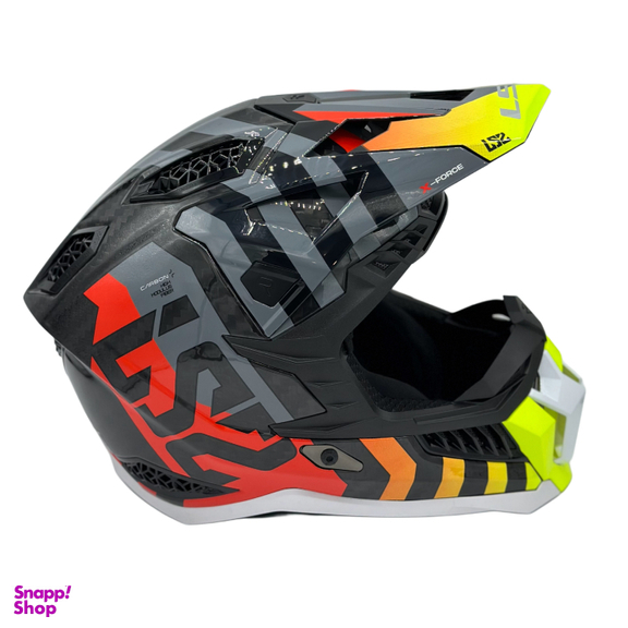 کلاه کاسکت ال اس تو کد Ls2 mx703 x-force c yellow red