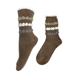 جوراب ساقدار زنانه کوکو اند هانا مدل زمستانی برجسته کد Coco-99 طرح بافت برجسته