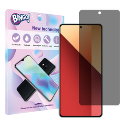 محافظ صفحه نمایش حریم شخصی بینگو مدل Toughمناسب گوشی موبایل شیائومیRedmi Note 13 Pro