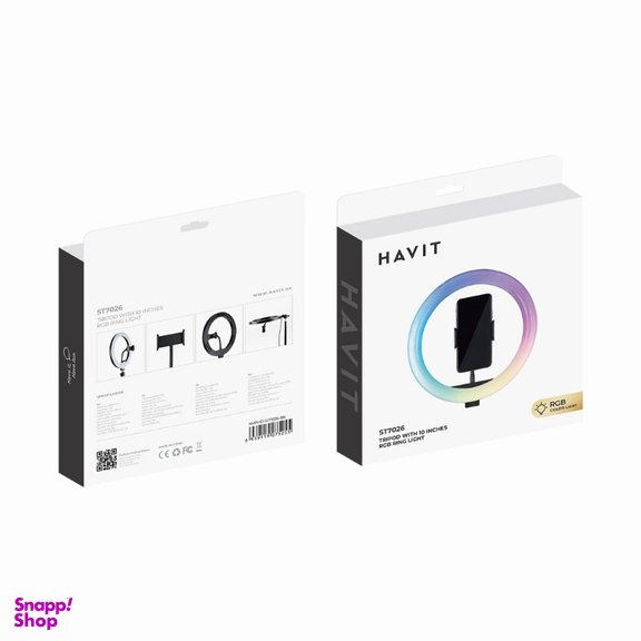 رینگ لایت هویت کد ST7012 به همراه سه پایه