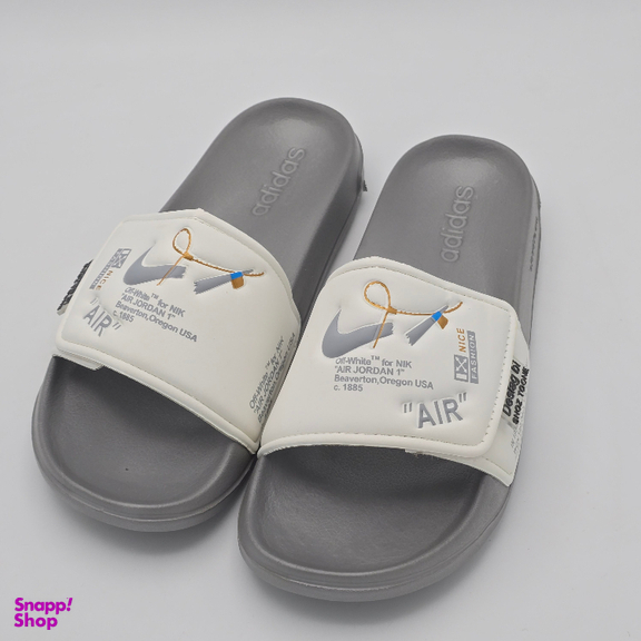 دمپایی مردانه زیتون طرح نایکی کد 737383