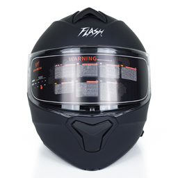 کلاه کاسکت فک متحرک فلش مدل 935 mattblack +