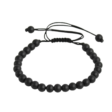 دستبند سنگ انیکس مدل مات کد 01