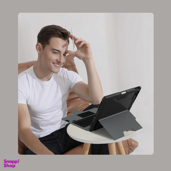 کیف کلاسوری کیبورد دار نیلکین مدل Bumper Combo مناسب برای تبلت اپل iPad Pro 12.9 2022/ iPad Pro 12.9 2021/ iPad Pro 12.9 2020