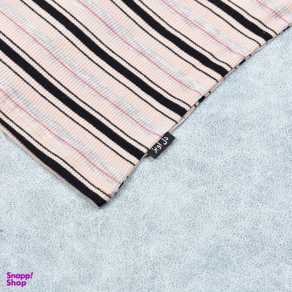 کراپ  تیشرت آستین کوتاه زنانه دل آویز مدل H369