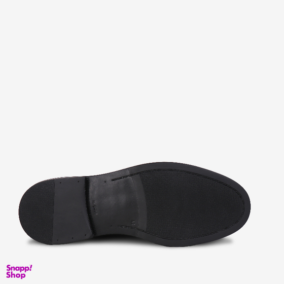 نیم بوت مردانه چرم مونو کد J5527-001 رنگ مشکی