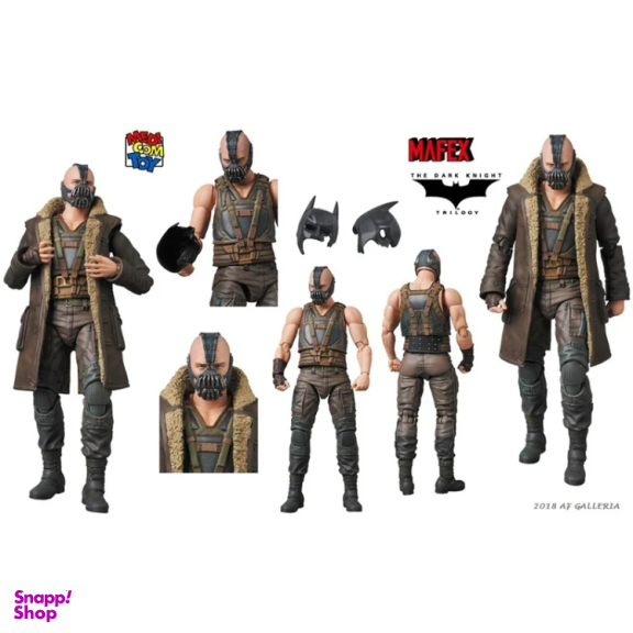 اکشن فیگور مافکس مدل بین بتمن شوالیه تاریکی طرح Bane The Dark Knight کد 052