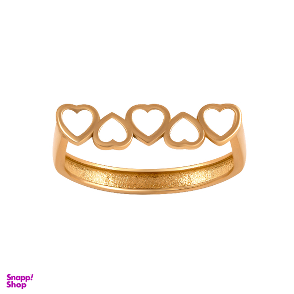 انگشتر طلا 18 عیار زنانه جواهری سون کد 5718