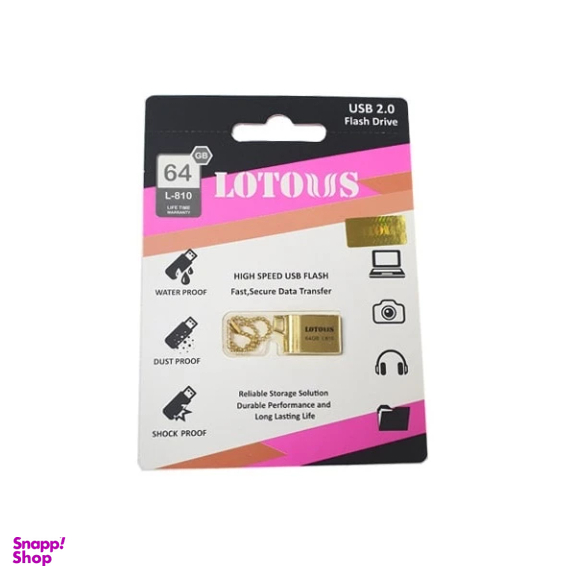 فلش مموری لوتوس مدل L810 ظرفیت 64 گیگابایت