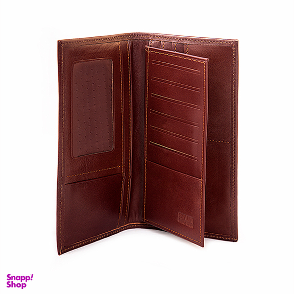 کیف پول مردانه چرم طبیعی سوین مدل 118