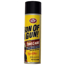 اسپری تمیز کننده لاستیک خودرو اس تی پی کد stp3 حجم 650 میلی لیتر بسته 2 عددی